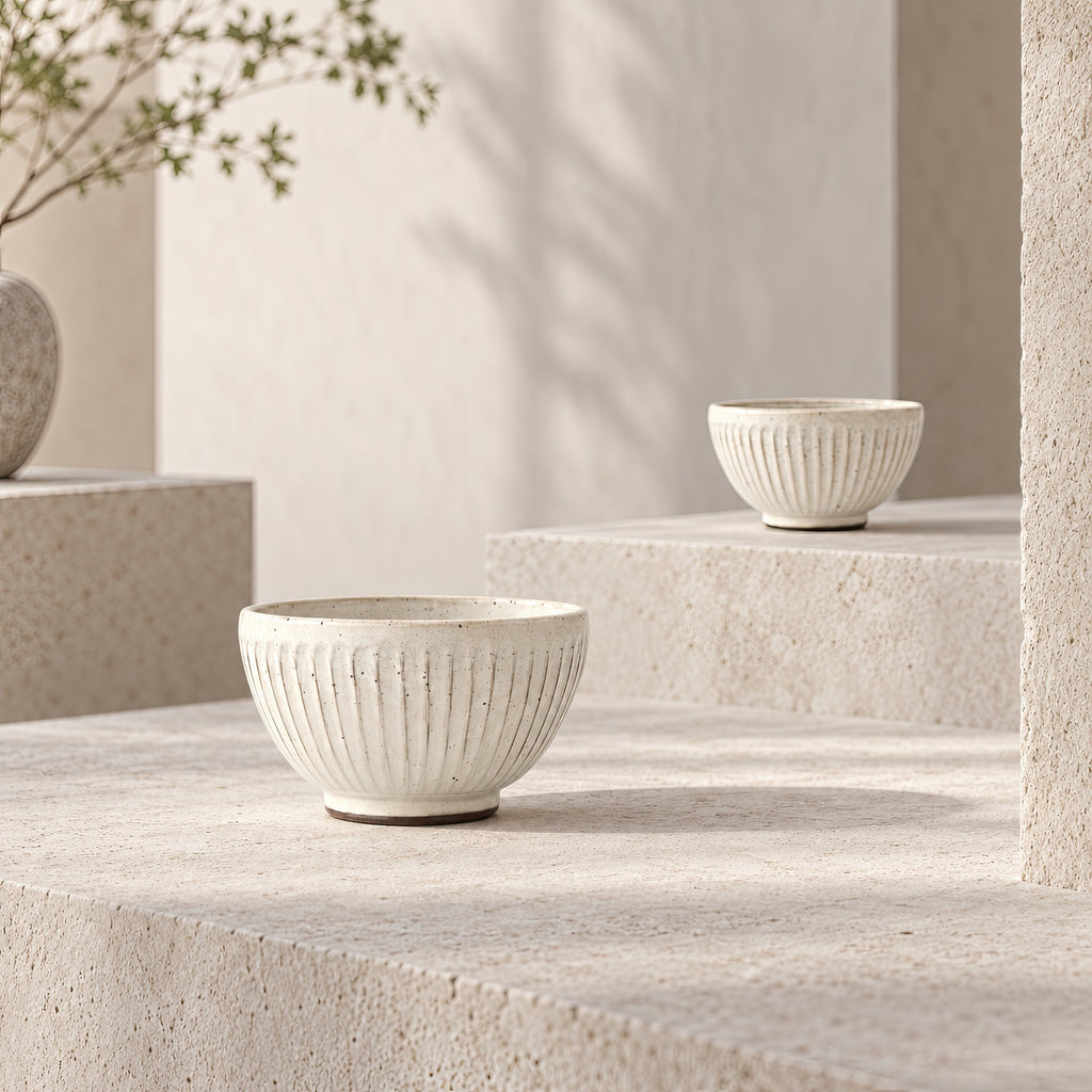 Kasumi Shinogi Donburi Bowl — Mino Ware — view 6