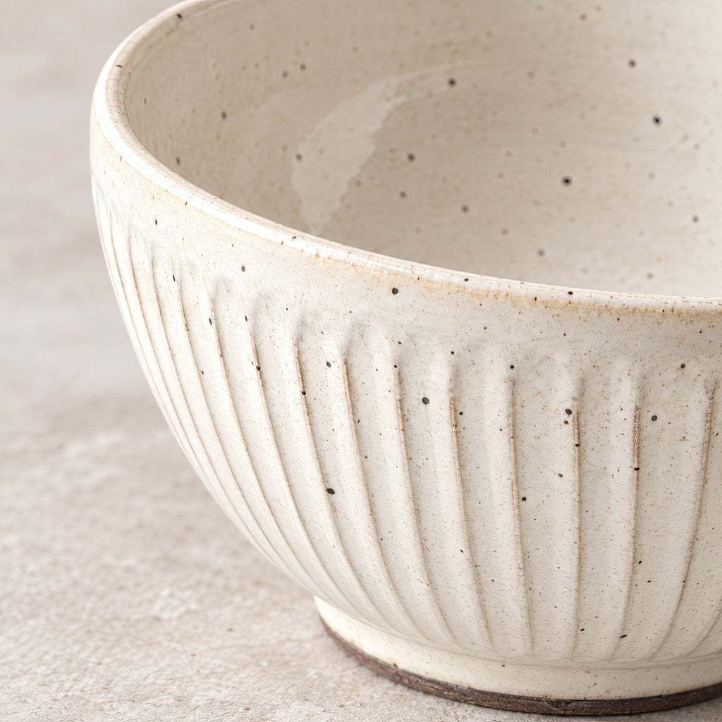 Kasumi Shinogi Donburi Bowl — Mino Ware — view 7