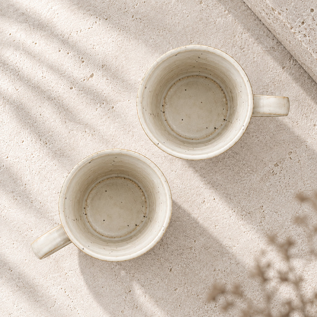 Kasumi Shinogi Mug — Mino Ware — view 7