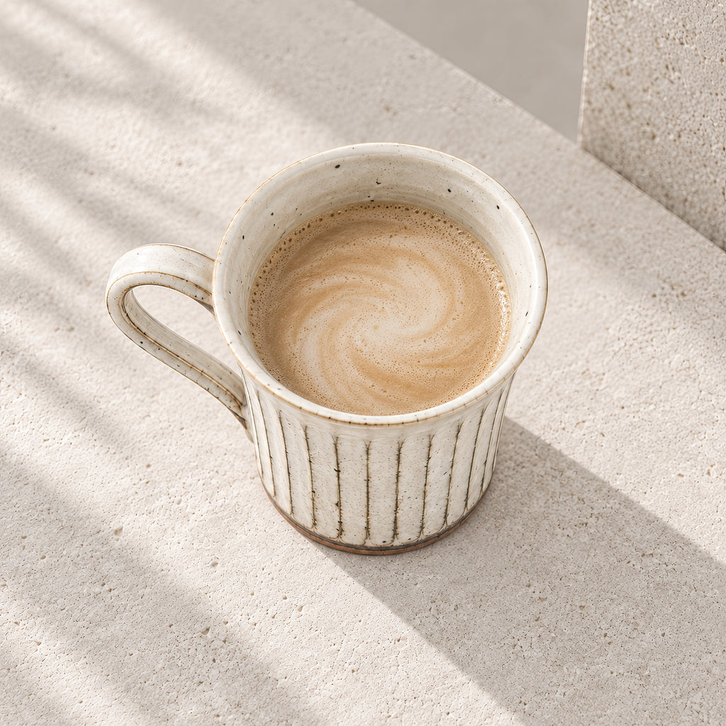 Kasumi Shinogi Mug — Mino Ware — view 9