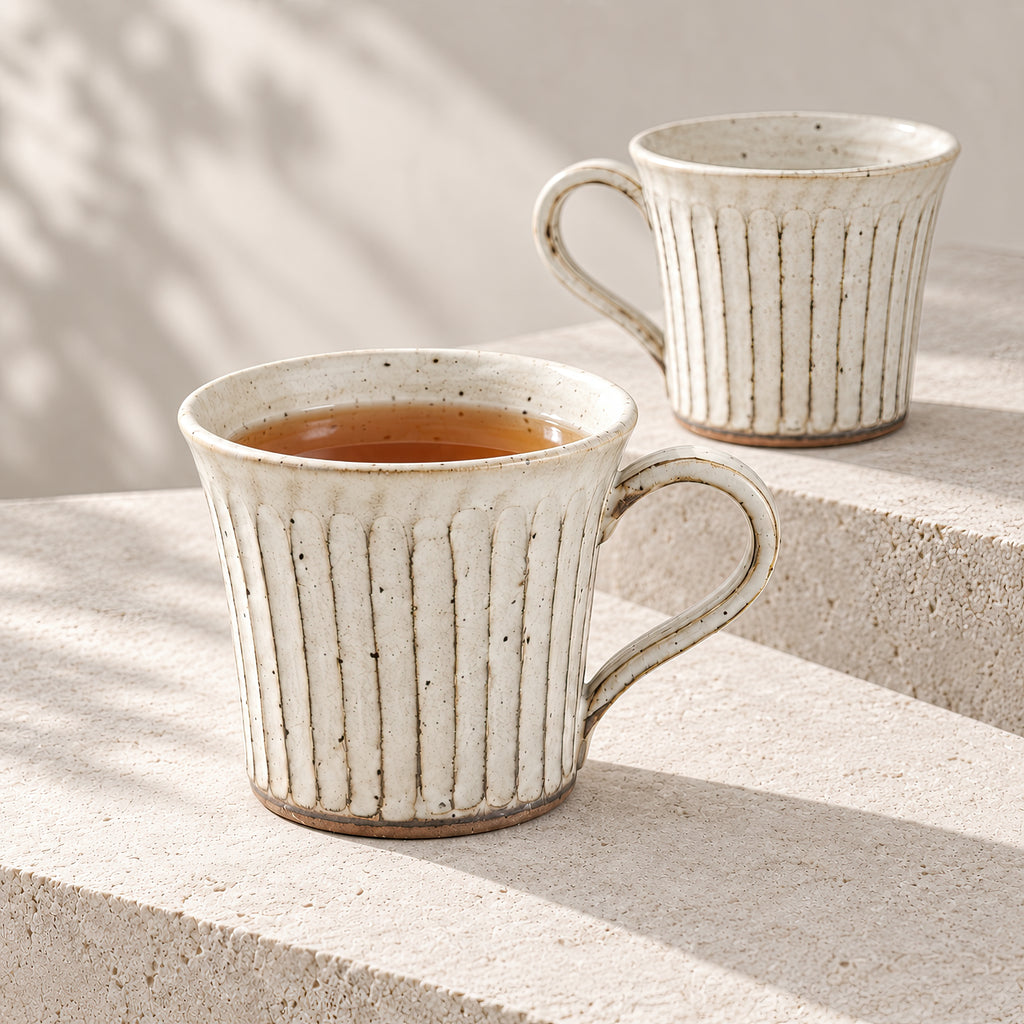 Kasumi Shinogi Mug — Mino Ware — view 10