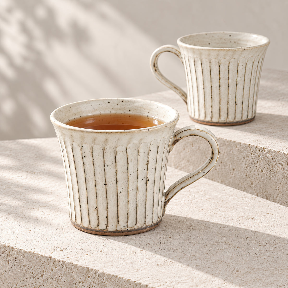 Kasumi Shinogi Mug — Mino Ware — view 10
