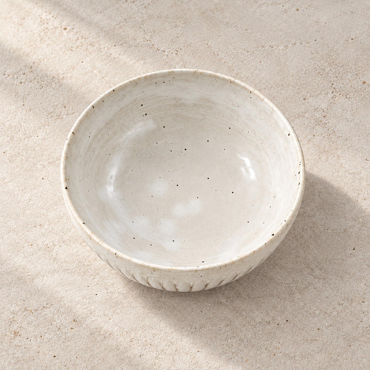 Kasumi Shinogi Serving Bowl — Mino Ware — view 2