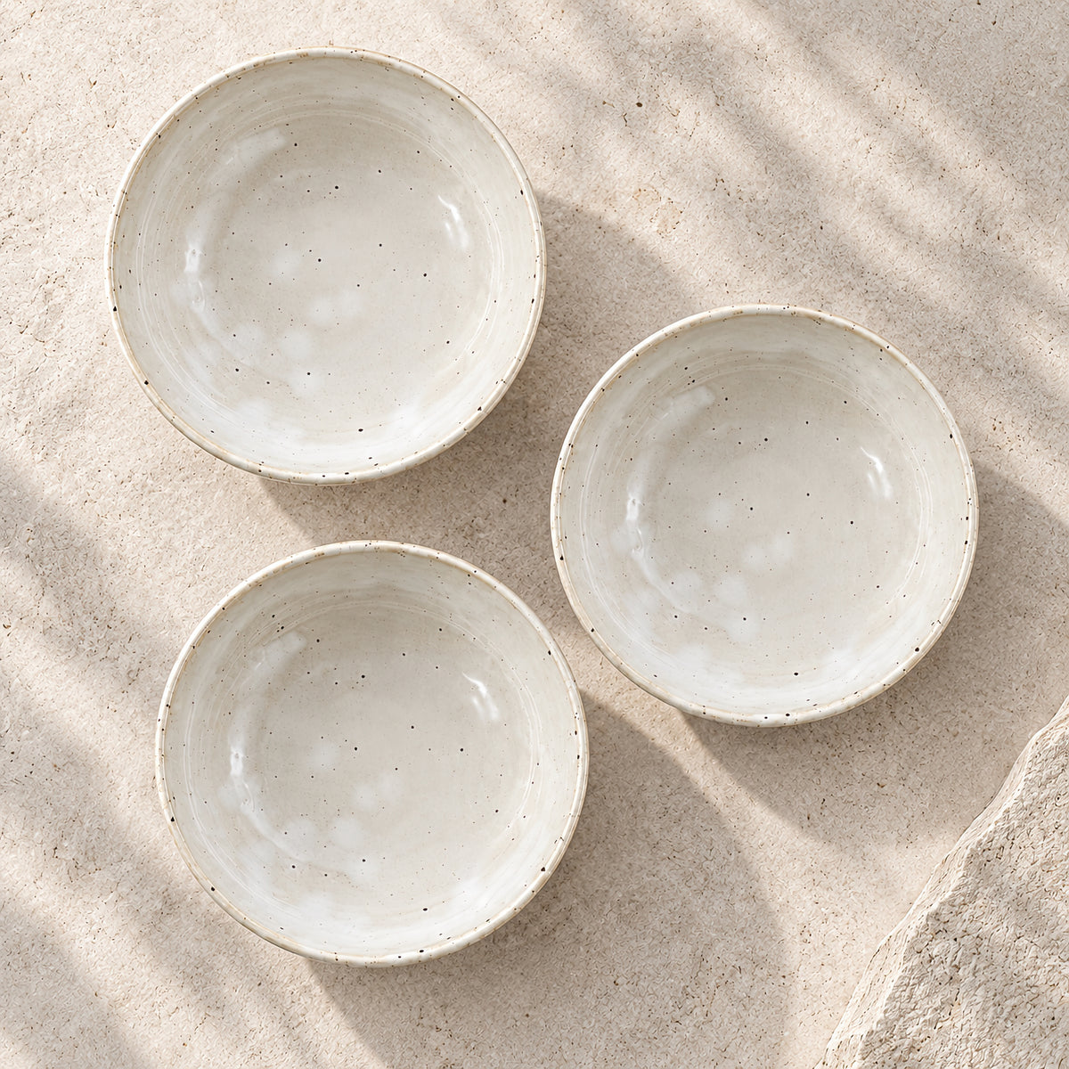 Kasumi Shinogi Serving Bowl — Mino Ware — view 7