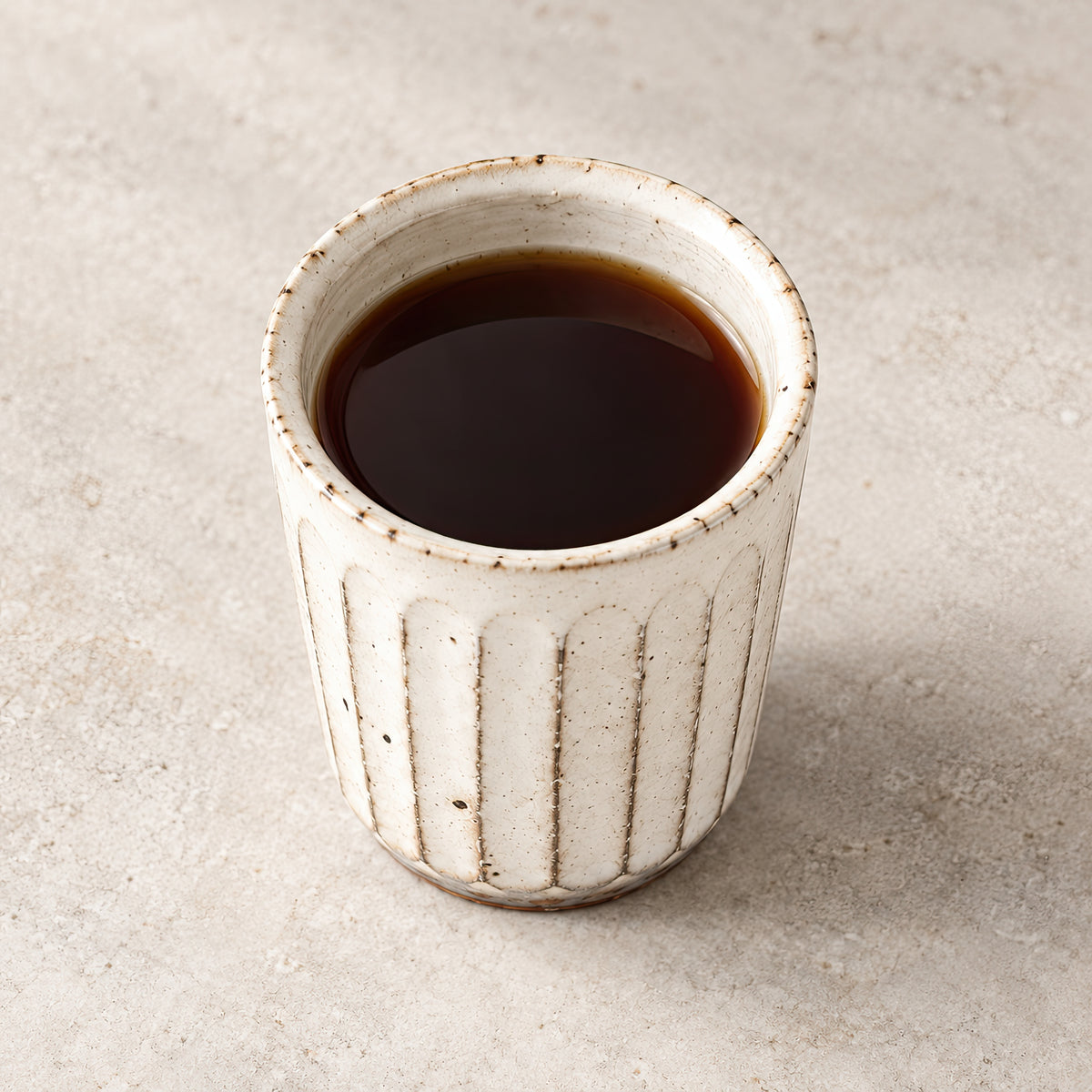Kasumi Shinogi Soba Cup — Mino Ware — view 8