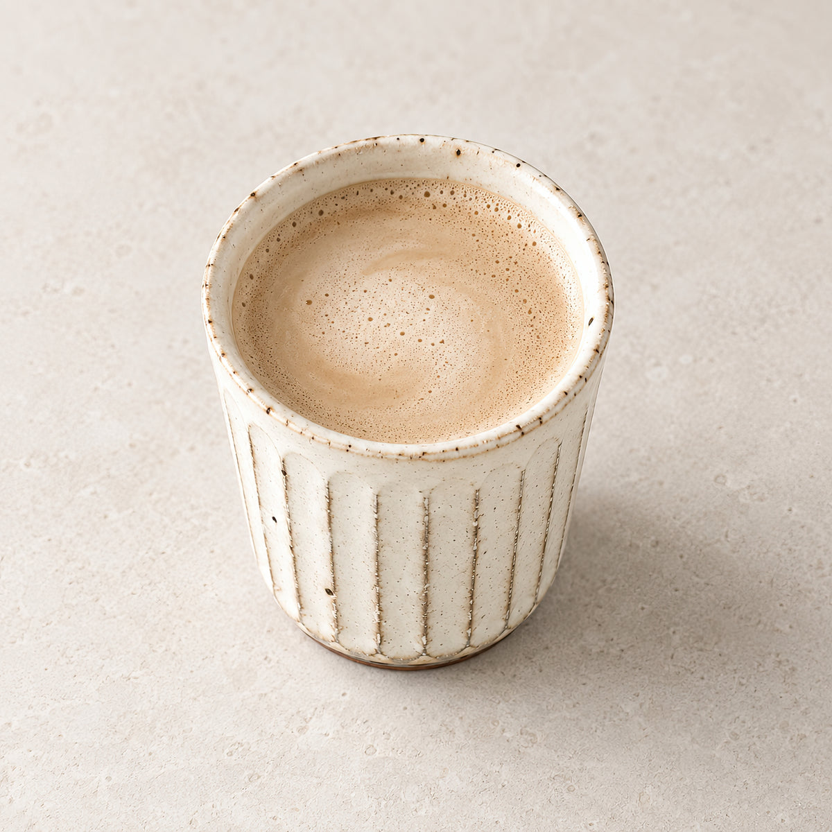 Kasumi Shinogi Soba Cup — Mino Ware — view 9