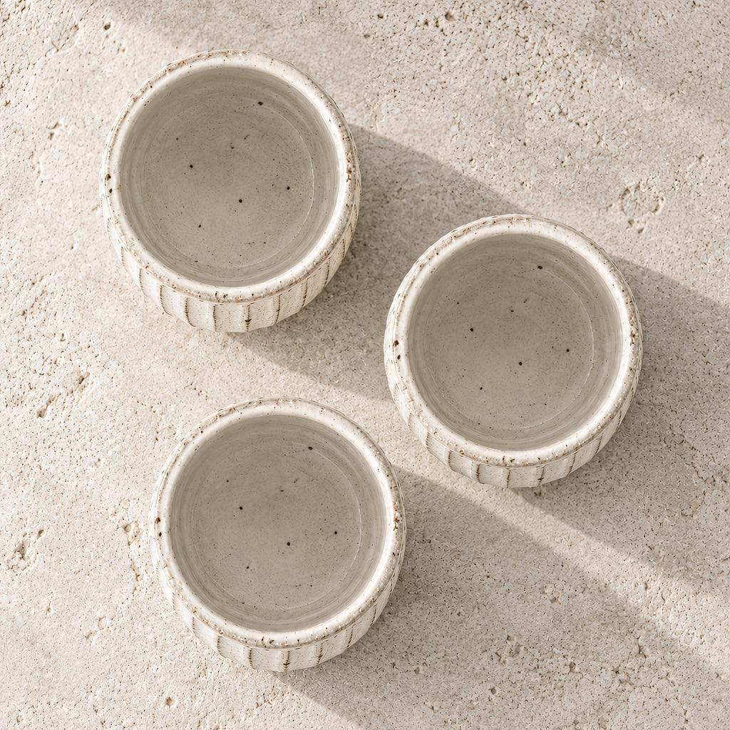 Kasumi Shinogi Yunomi Tea Cup — Mino Ware — view 7