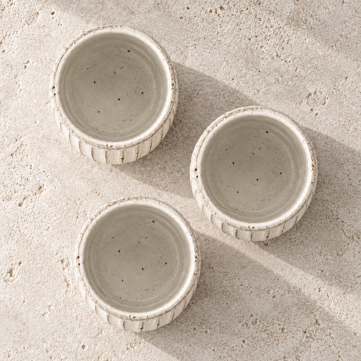 Kasumi Shinogi Yunomi Tea Cup — Mino Ware — view 7