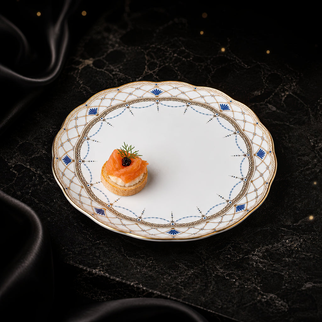 Valesse Azure Bread Plate — 17.2 cm, image 3