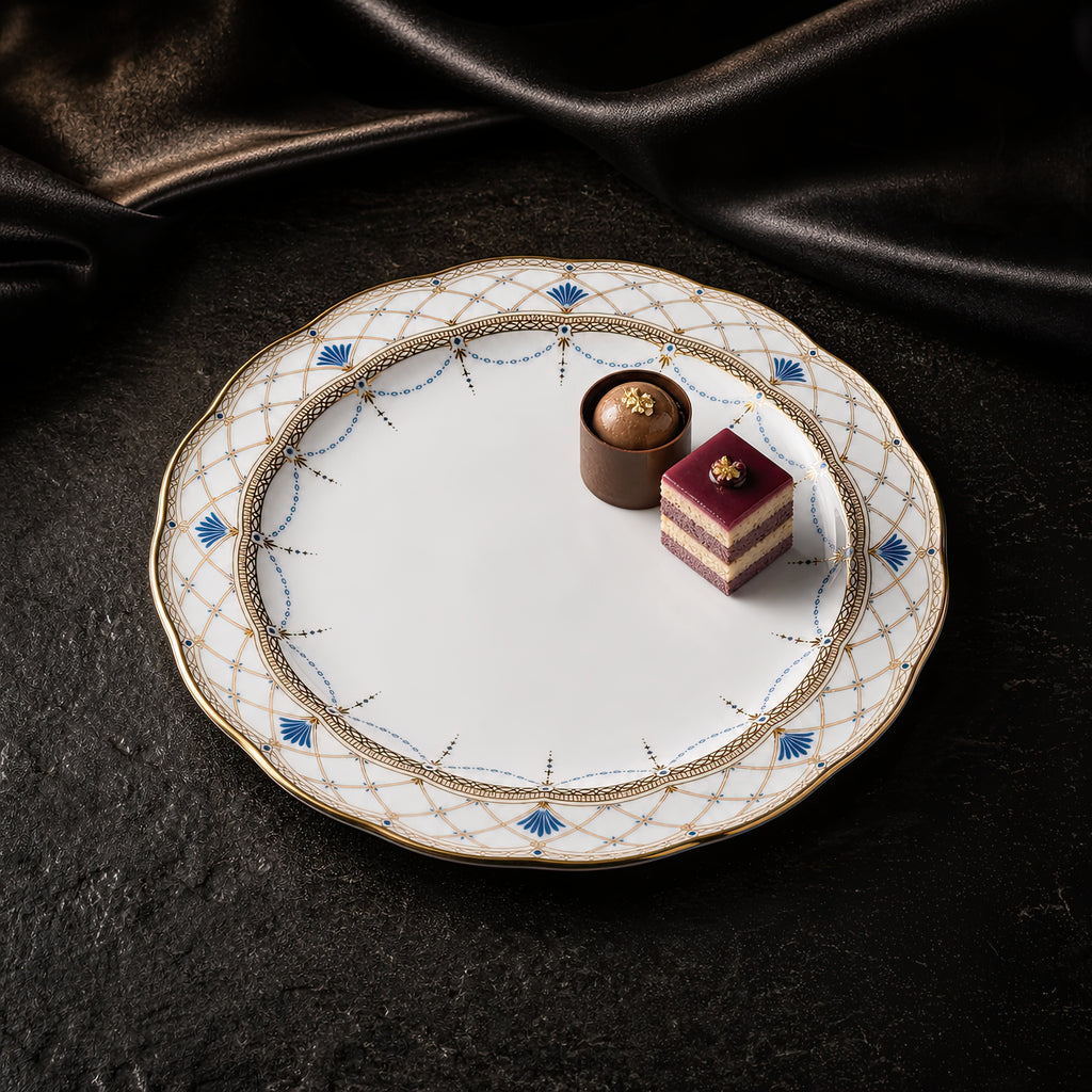 Valesse Azure Bread Plate — 17.2 cm, image 5