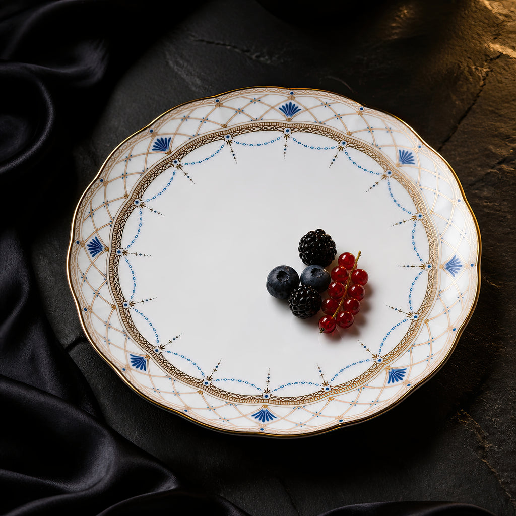 Valesse Azure Bread Plate — 17.2 cm, image 7