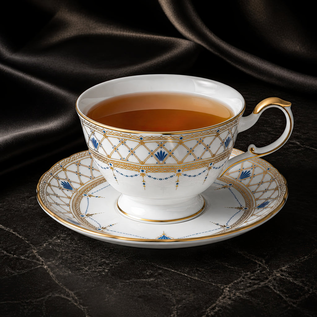Valesse Azure Cup & Saucer — 210 ml, image 3
