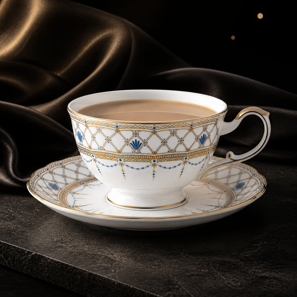 Valesse Azure Cup & Saucer — 210 ml, image 5