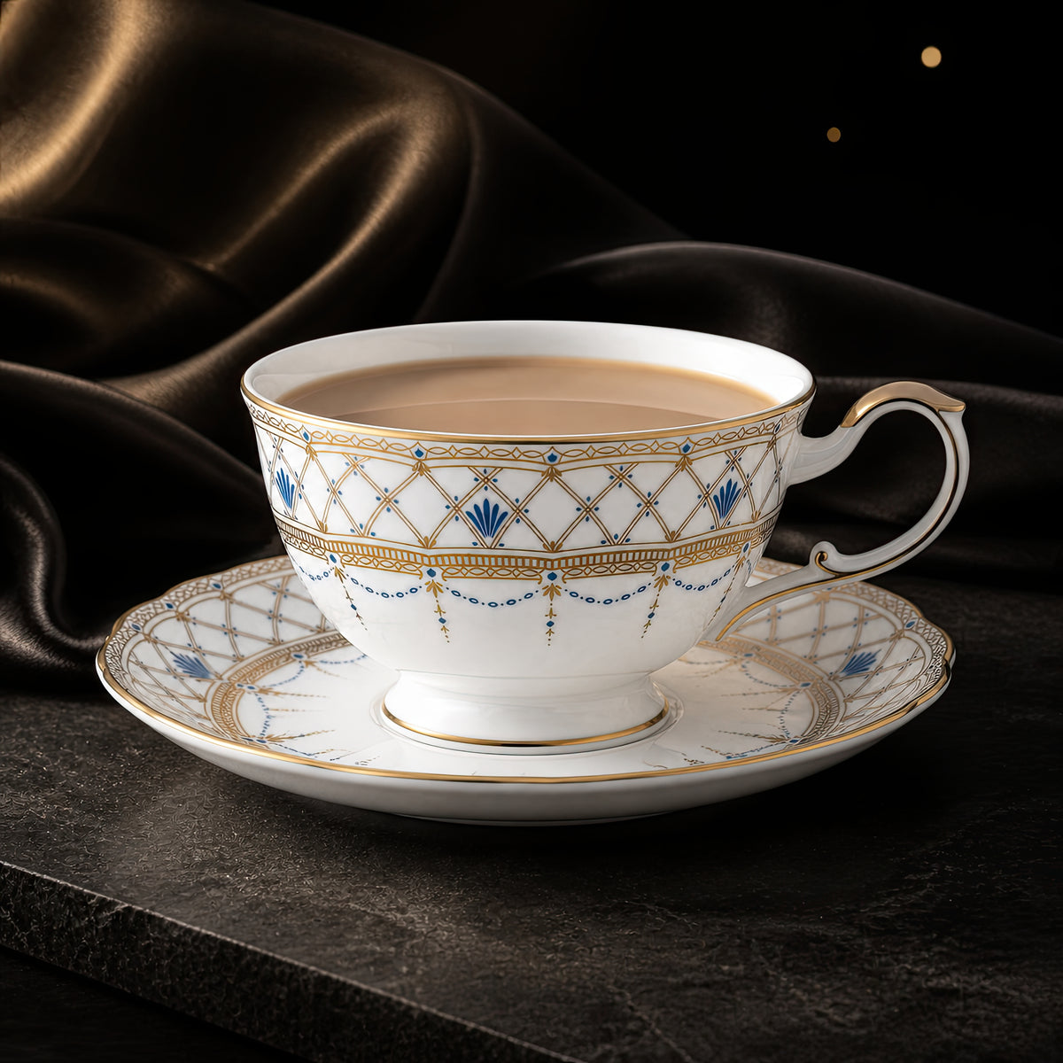Valesse Azure Cup & Saucer — 210 ml, image 5