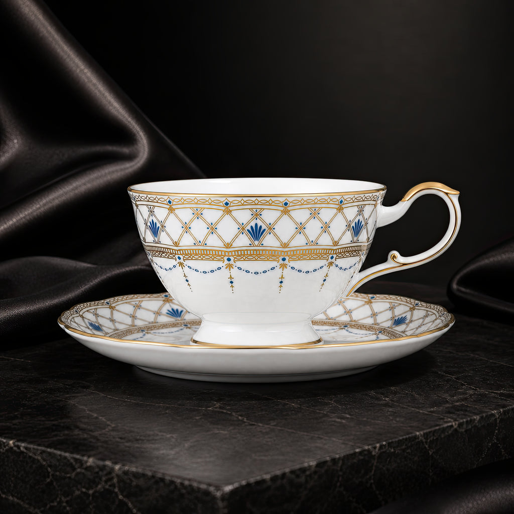 Valesse Azure Cup & Saucer — 210 ml, image 6