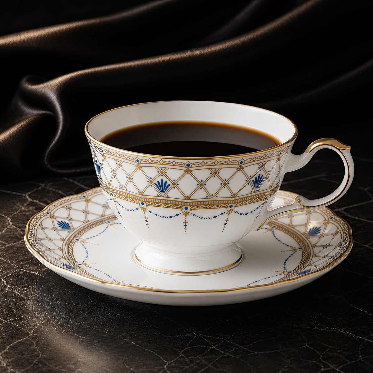Valesse Azure Cup & Saucer — 210 ml, image 7