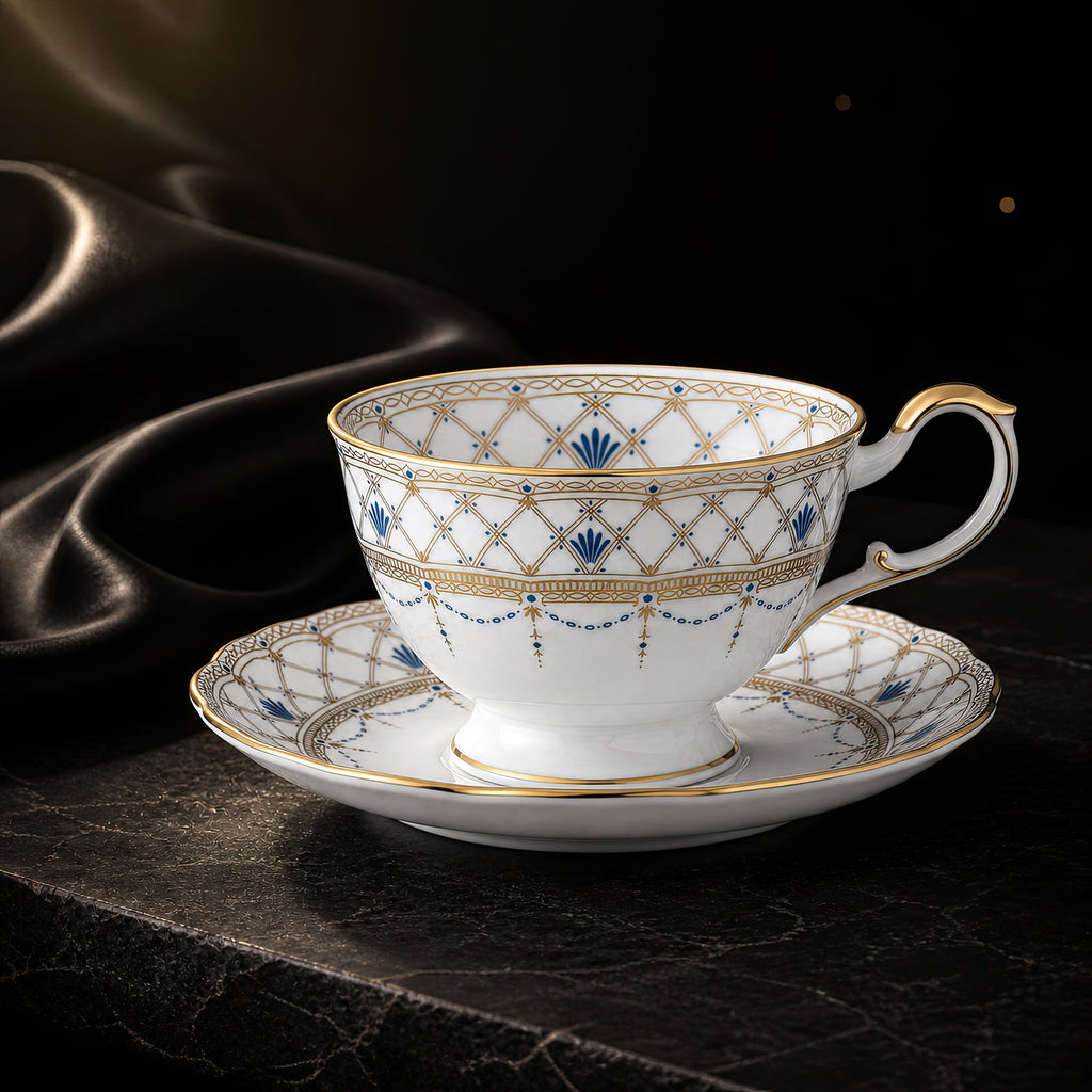 Valesse Azure Cup & Saucer — 210 ml, image 8