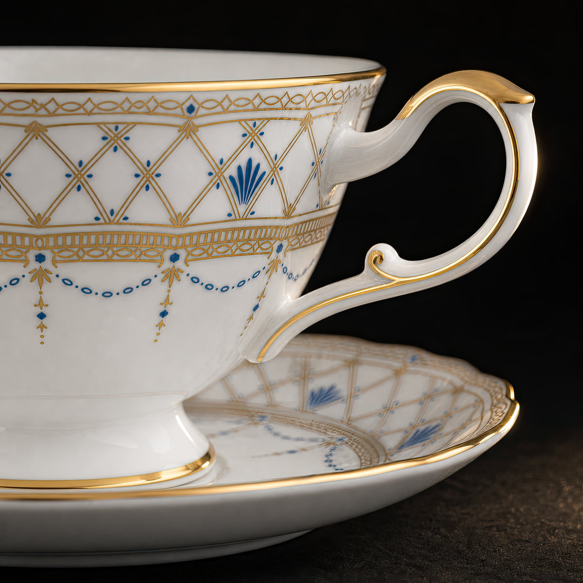 Valesse Azure Cup & Saucer — 210 ml, image 10