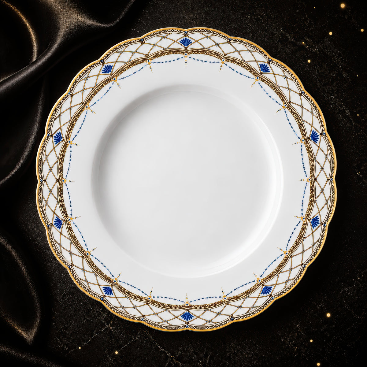 Valesse Azure Pasta Plate — 25.4 cm, image 4
