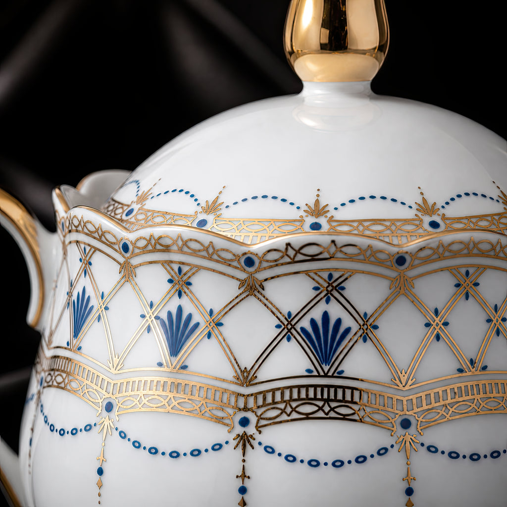 Valesse Azure Sugar Bowl — 13 cm, image 9