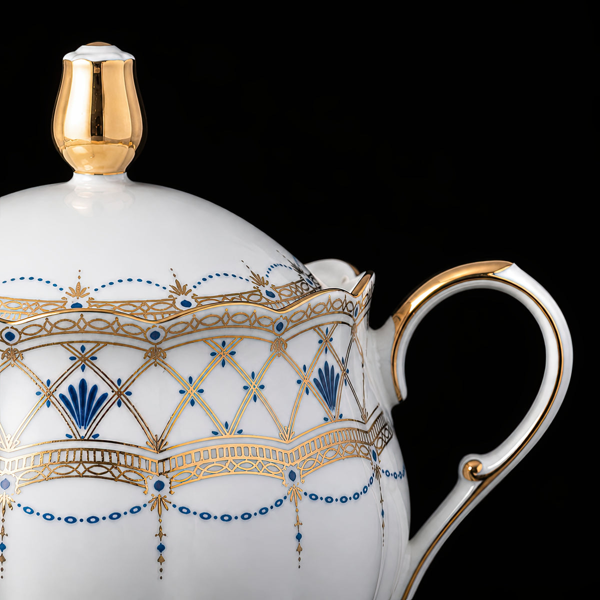 Valesse Azure Sugar Bowl — 13 cm, image 10